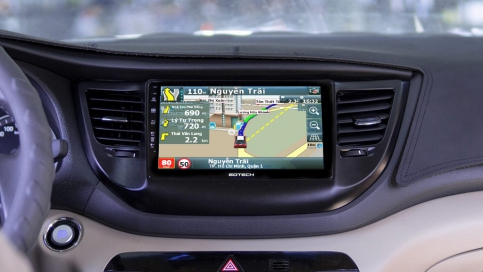 Màn hình DVD Android xe Hyundai Tucson 2015 - 2018 | Gotech GT8 Max